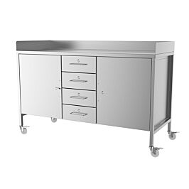 Mobile Drawer and Cupboard Unit