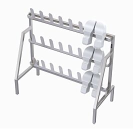 Static Single Sided Shoe Rack 12 pair