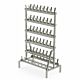 Static Double Sided Shoe Rack