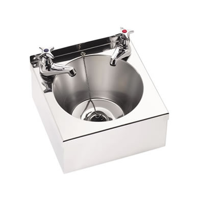 Stainless steel hand wash basin